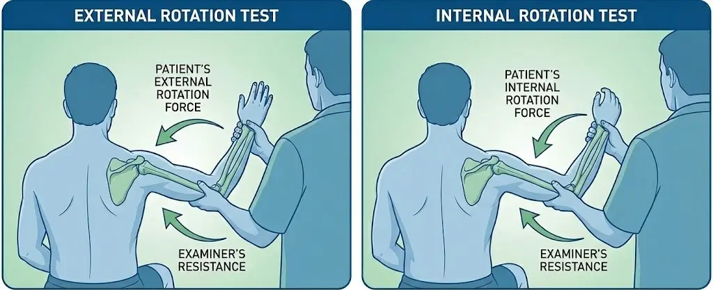 Internal Rotation Resistance Stress Test (IRRST) Orthopedic Special Test